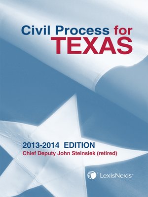 cover image of Civil Process for Texas 8th